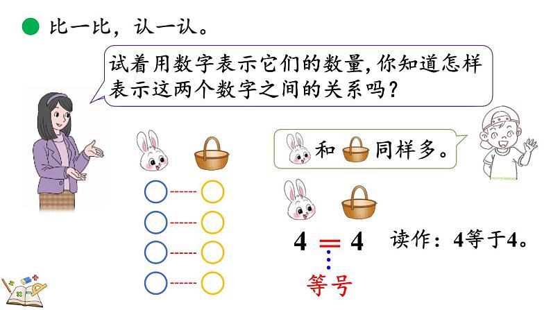 北师大版（2024）一年级数学上册课件 1.8 动物乐园05