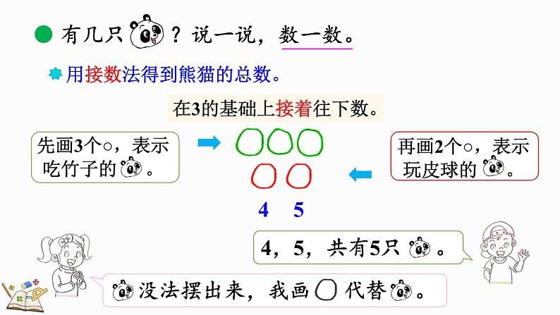 北师大版（2024）一年级数学上册课件 2.1 一共有多少（1）07