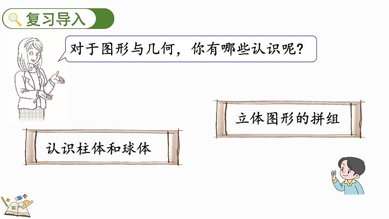 北师大版（2024）一年级数学上册课件 总复习（2） 图形与几何02