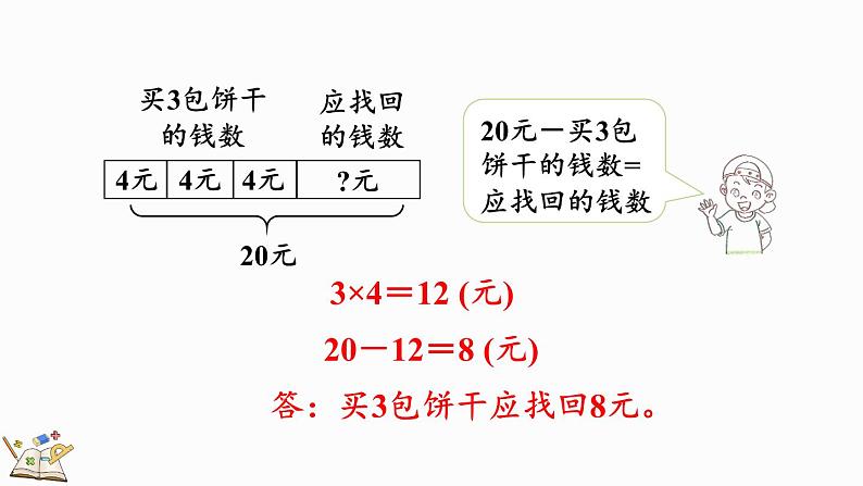 北师大版三年级数学上册课件  1.2 小熊购物（2）第5页