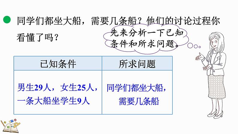 北师大版三年级数学上册课件  1.3 过河（1）05