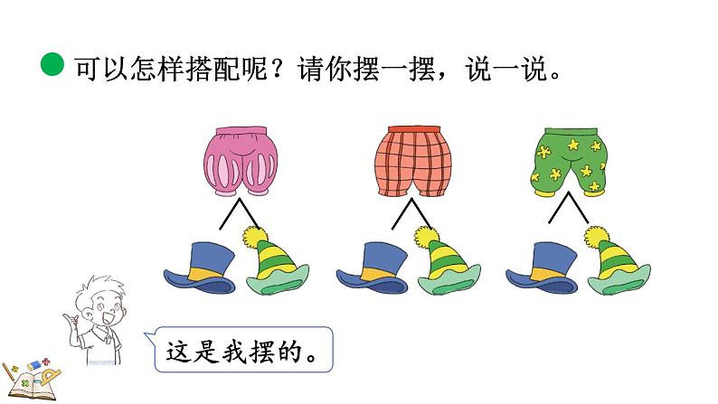 北师大版三年级数学上册课件  数学好玩（2） 搭配中的学问第4页