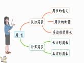 北师大版三年级数学上册课件  总复习（5） 周长