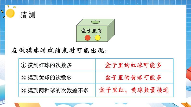 人教版数学五年级上册4.3《根据随机现象结果进行推测》课件05