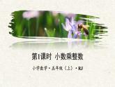 人教版五年级数学上册课件 1.1 小数乘整数