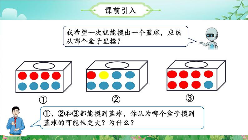 人教版五年级数学上册课件 4.2 判断事件发生的可能性的大小第7页