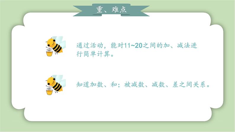 人教版小学数学一年级上册第四章11-20的认识《简单加减法》课件第3页