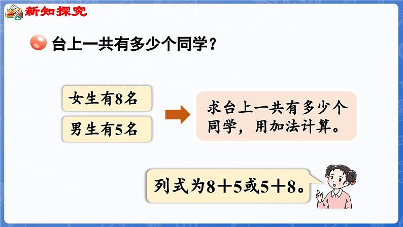 第5单元   我爱读书——20以内的进位加法 信息窗2  8加几（课件）-2024-2025学年一年级上册数学青岛版（2024）05