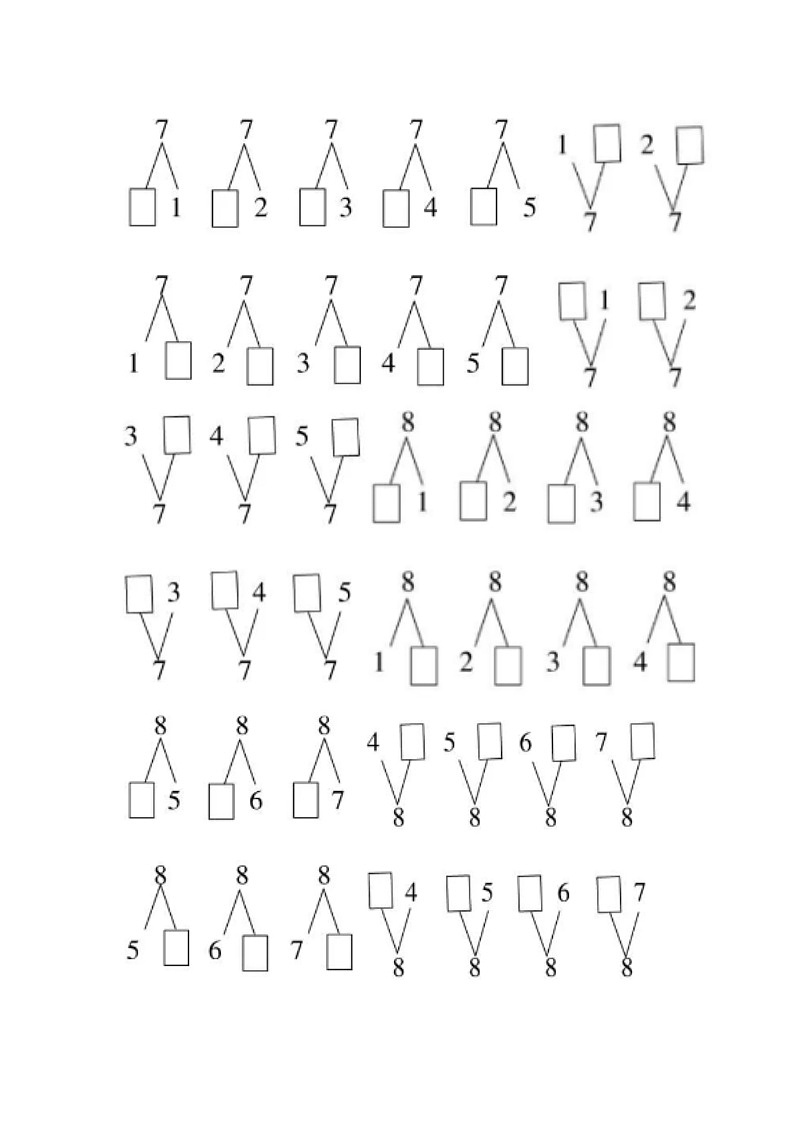 一年级数学逻辑思维训练：1.1《分与合》03