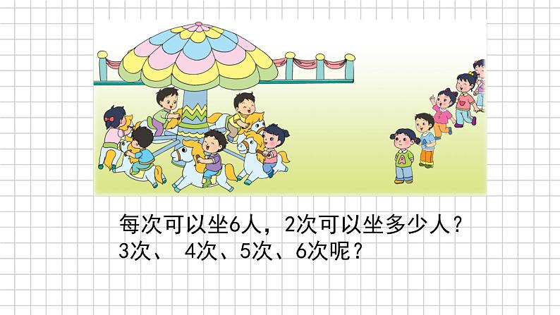 三 表内乘法（一）6的乘法口诀（课件）-2024-2025学年数学二年级上册苏教版03