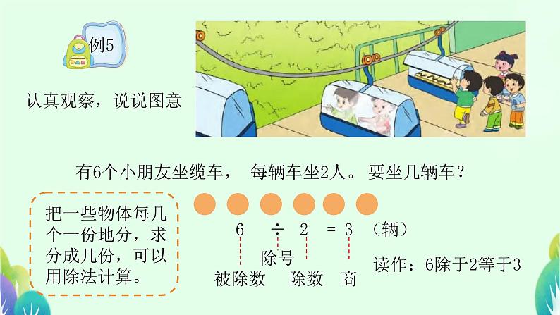 四 表内除法（一）除法的初步认识（课件）-2024-2025学年数学二年级上册苏教版03