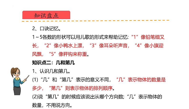 2024年苏教版一上数学第一单元 0~5的认识和加减法（复习课件）第5页