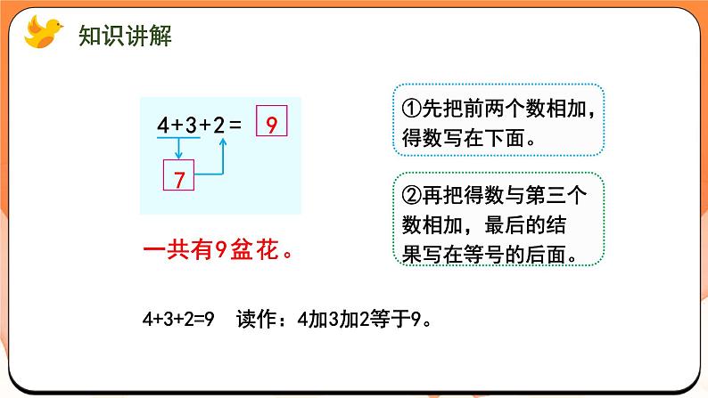 2.4 连加、连减（课件）2024-2025学年一年级数学上册苏教版07