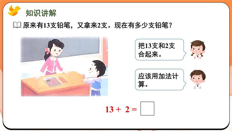 5.3 十几加几的不进位加（课件）2024-2025学年一年级数学上册苏教版第2页