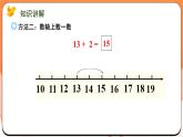 5.3 十几加几的不进位加（课件）2024-2025学年一年级数学上册苏教版