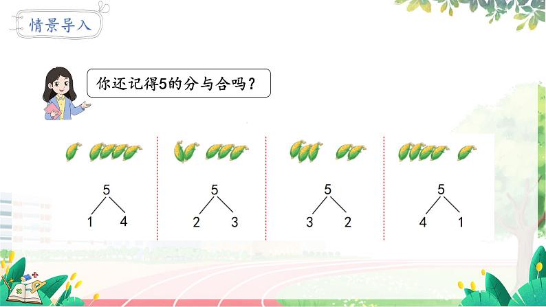 人教2024版数学一年级上册 第2单元 第3课时 分与合 【PPT课件+教案】03