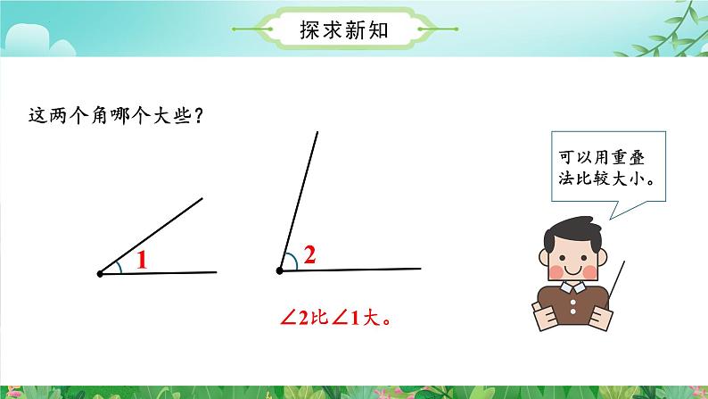 第三单元第03课时角的度量（数学四年级上册 教学课件 人教版）第5页