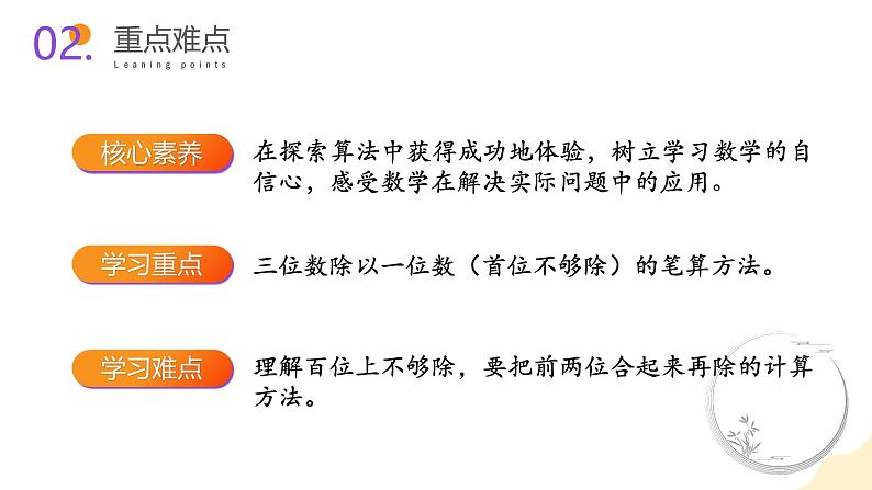 苏教版三年级上册数学 教学课件）第四单元第六课时 三位数除以一位数的笔算第3页