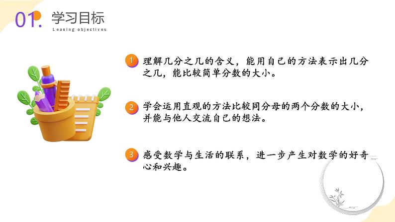 苏教版三年级上册数学 教学课件 第七单元第二课时 认识几分之几第2页