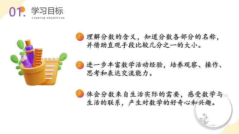 苏教版三年级上册数学 教学课件 第七单元第一课时 认识几分之一第2页