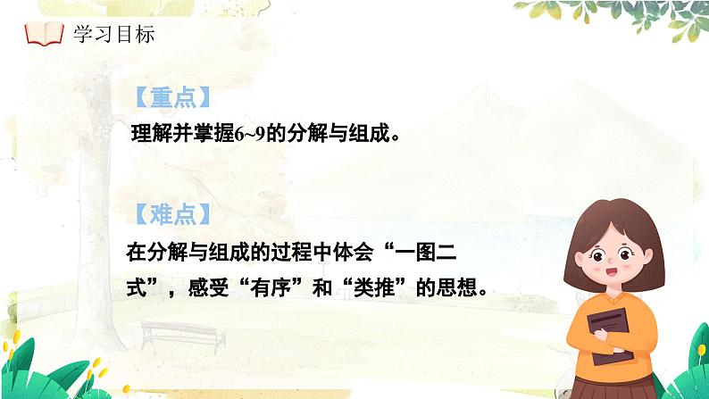 西师大版（2024）一年级上册数学第一章0～9的认识第4课时6~9的分解与组成 PPT课件05