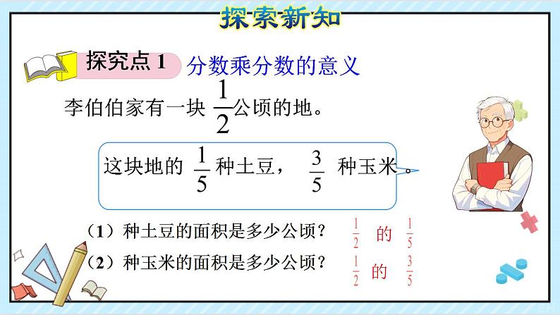 六上数学分数乘法 1.3 分数乘分数PPT课件第3页