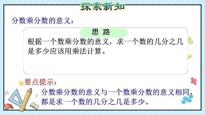 六上数学分数乘法 1.3 分数乘分数PPT课件第4页