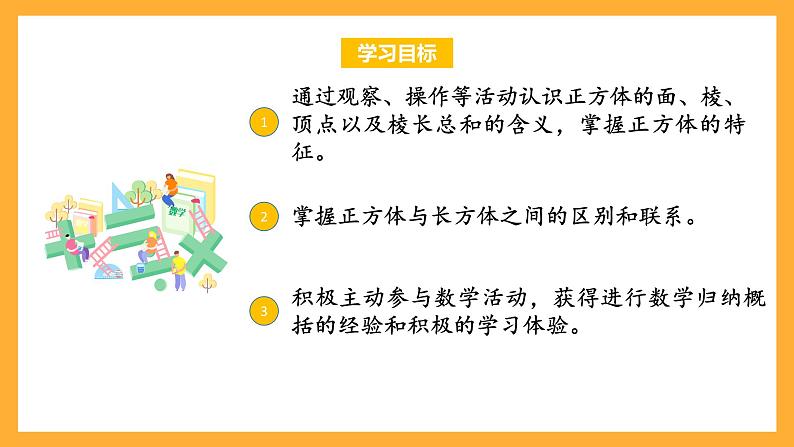 苏教版六年级数学上册 第一单元 第二课时《正方体的认识》课件+教案+学习任务单+分层作业02