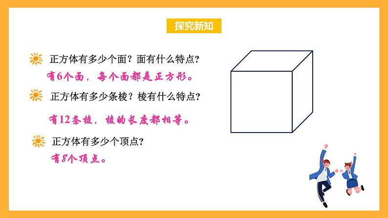 苏教版六年级数学上册 第一单元 第二课时《正方体的认识》课件+教案+学习任务单+分层作业08