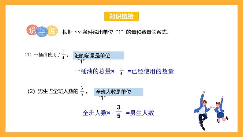 苏教版六年级数学上册 第五单元 第二课时 《稍复杂的分数乘法实际问题（1）》课件+教案+学习任务单+分层作业04