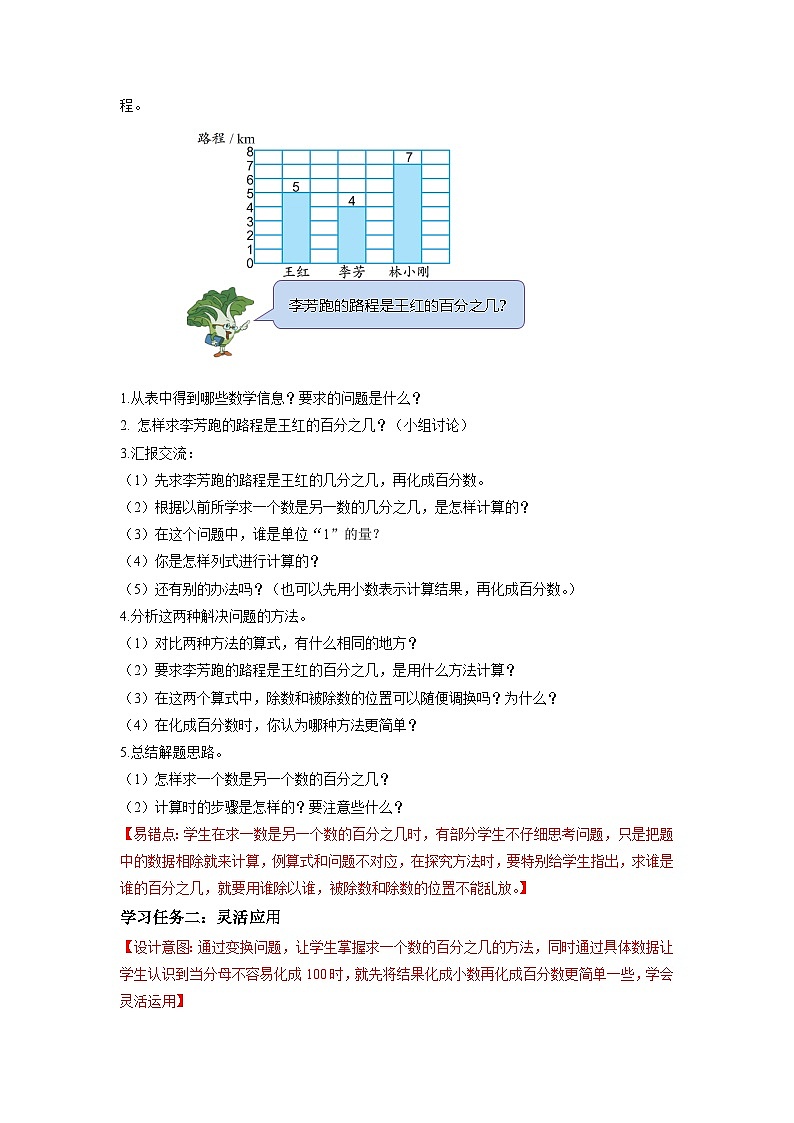 苏教版六年级数学上册 第六单元第四课时《求一数是另一个数的百分之几的实际问题》课件+教案+学习任务单+分层作业02