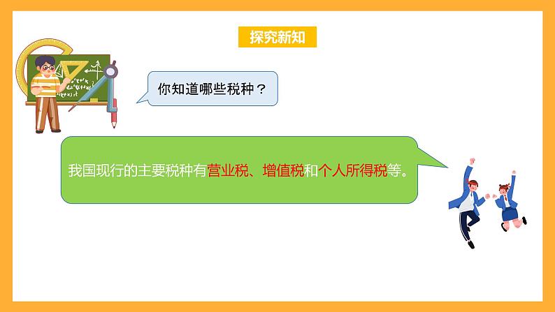 苏教版六年级数学上册 第六单元 第七课时《纳税问题》课件+教案+学习任务单+分层作业07