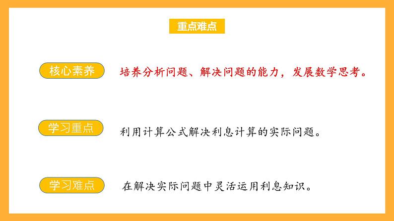 苏教版六年级数学上册 第六单元 第八课时 《利息问题》课件+教案+学习任务单+分层作业03