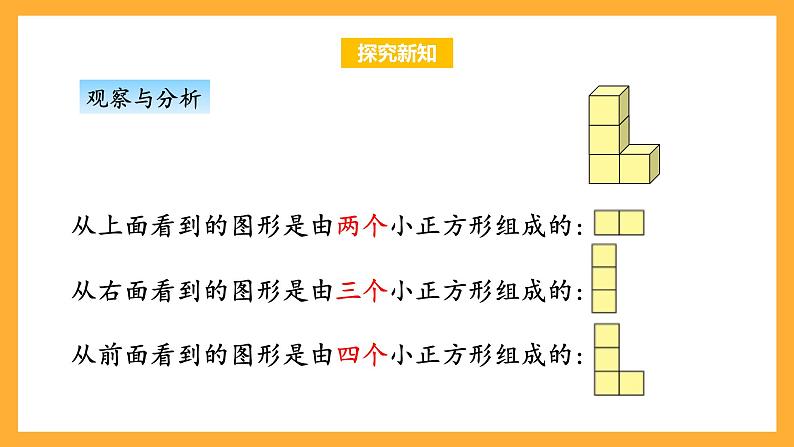 苏教版四年级数学上册 第三单元 第三课时《观察不规则立体图形》课件+教案+分层作业07