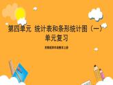 苏教版四年级数学上册 第四单元《统计表和条形统计图（一）》复习课件+复习讲义
