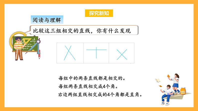 苏教版四年级数学上册 第八单元 第四课时《认识垂直》课件+教案+分层作业05