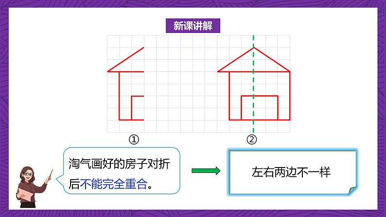 北师大版小学数学五上 2.1《轴对称再认识（二）》课件+教案07