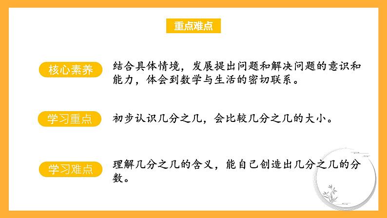 苏教版三年级数学上册 第七单元第二课时《认识几分之几》课件+教案+学习任务单+分层作业03