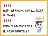 西师大版小学数学一年级上册  1.3《认识6~9》课件