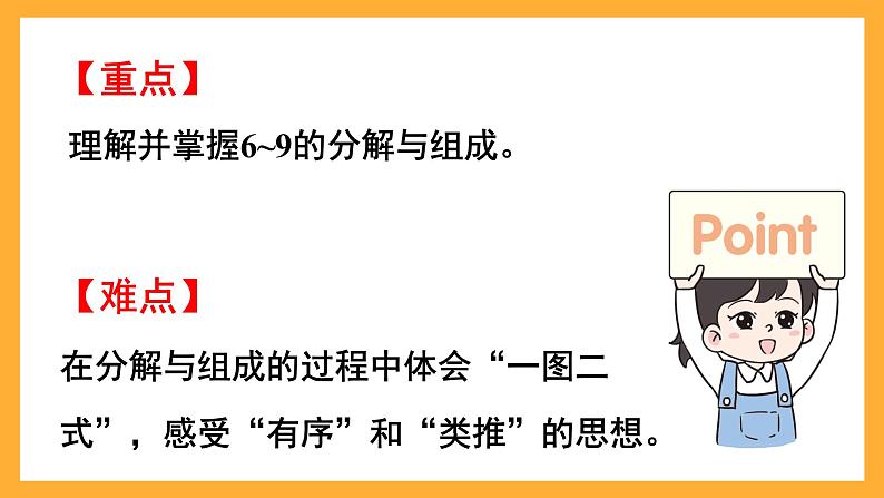 西师大版小学数学一年级上册  1.4《6~9的分解与组成》课件03