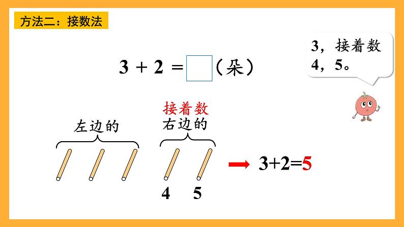 西师大版小学数学一年级上册.  1.2 《加法的计算》课件08