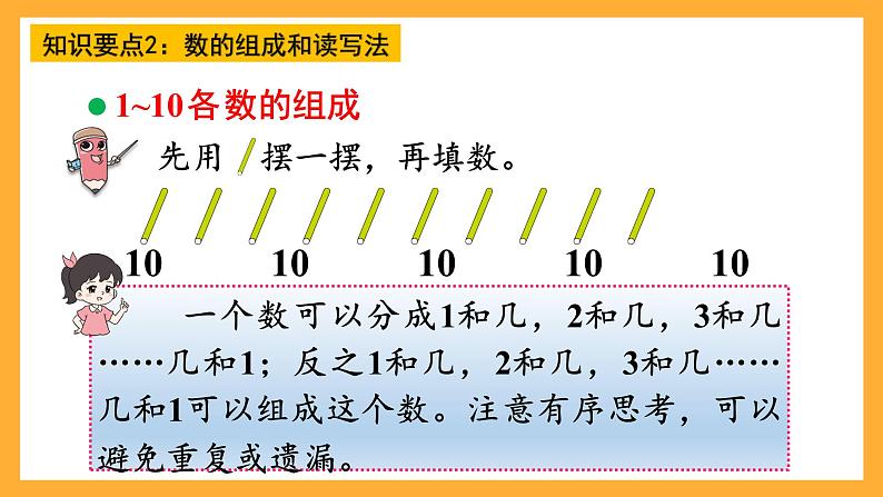 西师大版小学数学一年级上册 6.1《数与运算》课件08