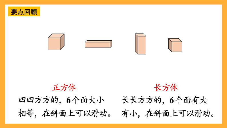 西师大版小学数学一年级上册  6.2  认识图形课件04