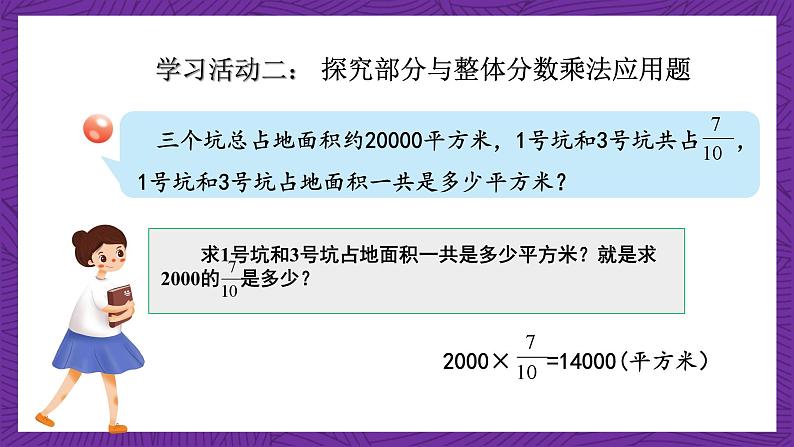 青岛版（六三制）数学六上6.2《稍复杂的分数乘法应用题》课件+教案07