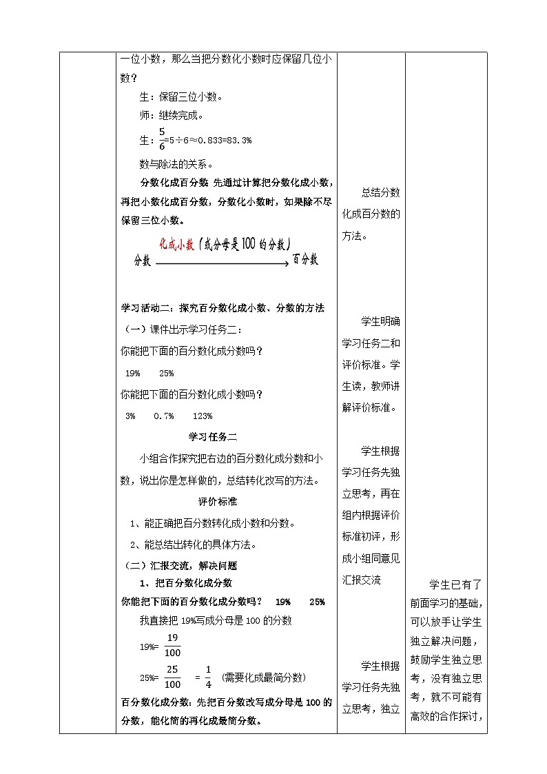 青岛版（六三制）数学六上7.2《百分数和分数、小数的互化》课件+教案03