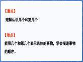 1.1.2 几个和第几个（课件）-2024-2025学年一年级数学上册冀教版