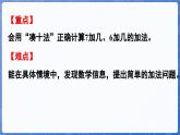 4.4 7,6加几（课件）-2024-2025学年一年级数学上册冀教版