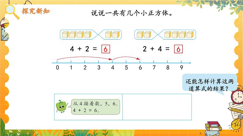 苏教2024版数学一年级上册 第二单元 第2课时 6~9的加法 PPT课件07