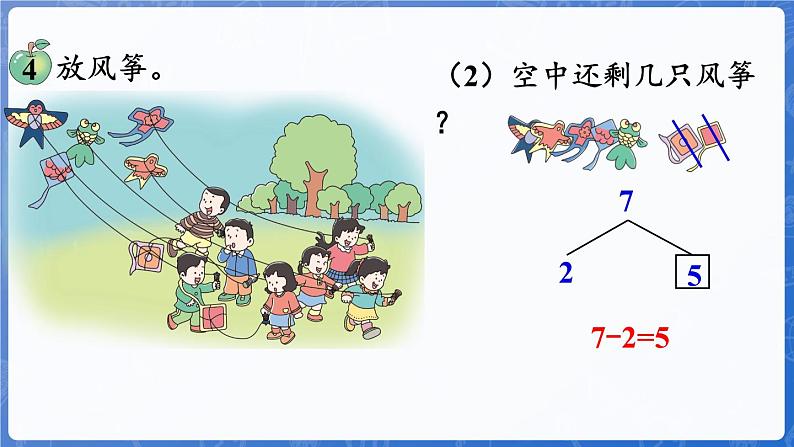 1.2.4   6~9的加减法（1）（课件）-2024-2025学年一年级数学上册冀教版07