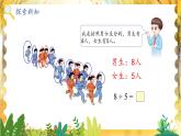 人教2024版数学1年级上册 第5单元 第2课时 8、7、6加几 ppt课件